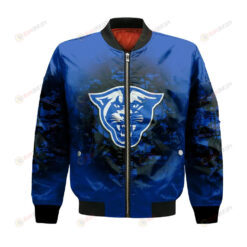 Georgia State Panthers Bomber Jacket 3D Printed Camouflage Vintage