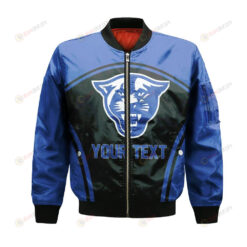 Georgia State Panthers Bomber Jacket 3D Printed Curve Style Sport