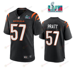 Germaine Pratt 57 Cincinnati Bengals Super Bowl LVII Men's Jersey