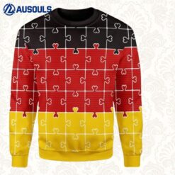 German Autism Ugly Sweaters For Men Women Unisex