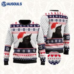 German Shepherd In Santa Clothes Happy Xmas Wool Ugly Sweaters For Men Women Unisex