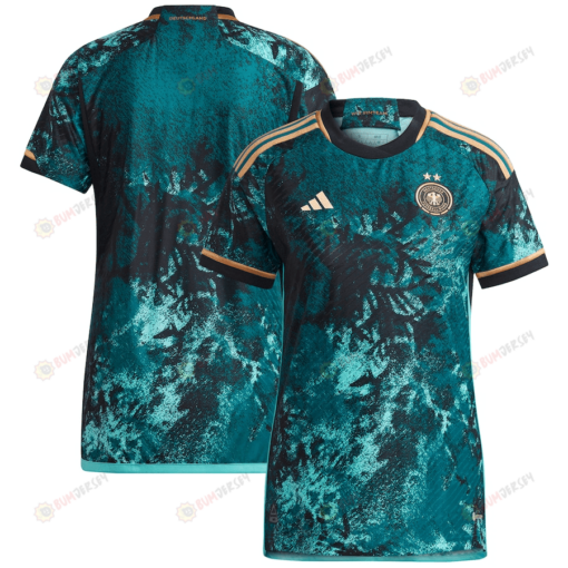 Germany Women National Team 2022/23 Away Blank Jersey - Teal