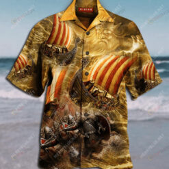 Get Here Amazing Vikings Unisex Hawaiian Shirt