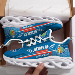 Getafe Logo Custom Name Pattern 3D Max Soul Sneaker Shoes