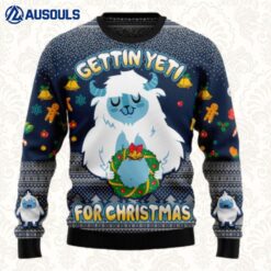 Gettin' Yeti For Christmas Ugly Sweaters For Men Women Unisex