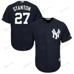Giancarlo Stanton New York Yankees Cool Base Player Jersey - Navy