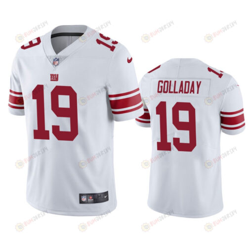 Giants Kenny Golladay 19 Vapor Limited White Jersey