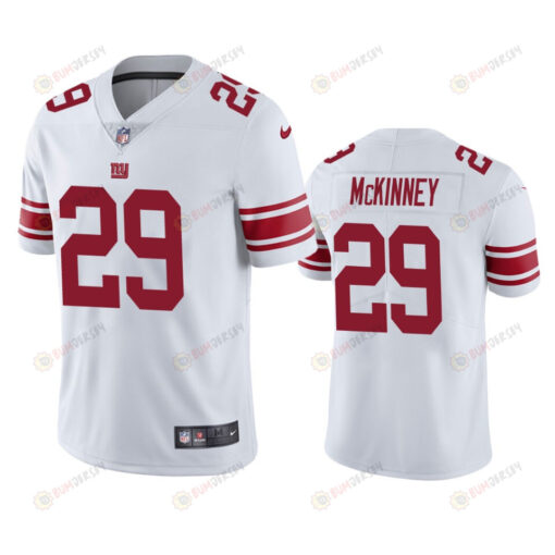 Giants Xavier McKinney 29 Vapor Untouchable Limited White Jersey Men's