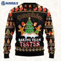 Gingerbread Tester Ugly Sweaters For Men Women Unisex