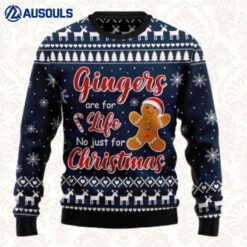 Gingers Are For Life Not Just For Christmas Ugly Sweaters For Men Women Unisex