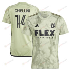 Giorgio Chiellini 14 LAFC 2023 Smokescreen Player Men Jersey - Green