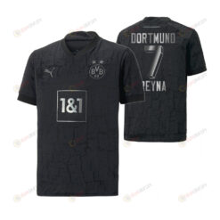 Giovanni Reyna 7 Borussia Dortmund 2022-23 Black Special Edition Jersey - Youth