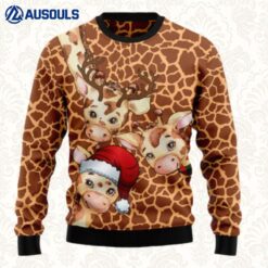 Giraffe Funny Ugly Sweaters For Men Women Unisex