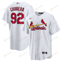 G?nesis Cabrera 92 St. Louis Cardinals Home Men Jersey - White