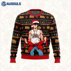 God of High School Santa Jin Mori Ugly Sweaters For Men Women Unisex