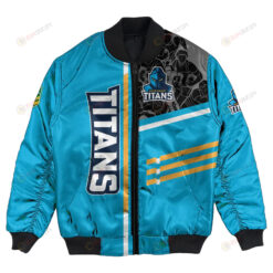 Gold Coast Titans Bomber Jacket 3D Printed Personalized Rugby For Fan