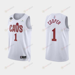 Gold is Back Cleveland Cavaliers 1 Rajon Rondo 2022-23 Association Edition White Men Jersey
