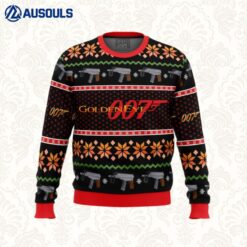 Golden Eye Ugly Sweaters For Men Women Unisex