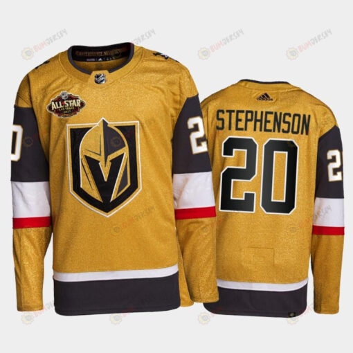 Golden Knights Chandler Stephenson 2022 All-star Gold Primegreen Jersey