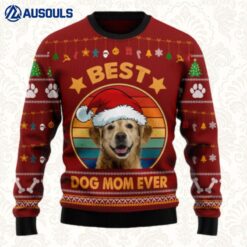 Golden Retriever Best Dog Mom Ever Ugly Sweaters For Men Women Unisex