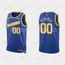 Golden State Warriors 00 Jonathan Kuminga 2022-23 Classic Edition Royal Men Jersey