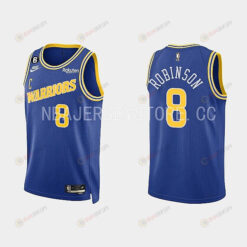 Golden State Warriors 8 Jerome Robinson 2022-23 Classic Edition Royal Men Jersey