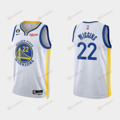 Golden State Warriors Andrew Wiggins 22 2022-23 Association Edition White Men Jersey Swingman