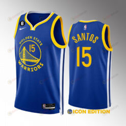 Golden State Warriors Gui Santos 15 2022-23 Icon Edition Royal Jersey Swingman