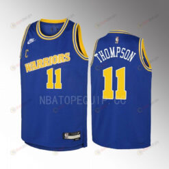 Golden State Warriors Klay Thompson 11 Classic Edition Blue Youth Jersey Swingman