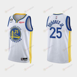 Golden State Warriors Lester Quinones 25 2022-23 Association Edition White Men Jersey Swingman