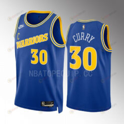Golden State Warriors Stephen Curry 23 2022-23 Classic Edition Blue Men Jersey Swingman