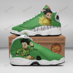 Gon Freecss Shoes Hunter X Hunter Anime Air Jordan 13 Shoes Sneakers