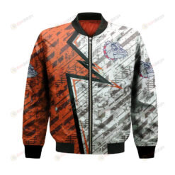 Gonzaga Bulldogs Bomber Jacket 3D Printed Abstract Pattern Sport