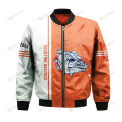 Gonzaga Bulldogs Bomber Jacket 3D Printed Half Style