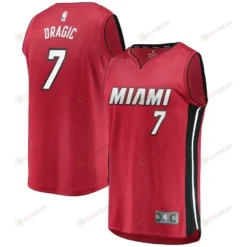 Goran Dragic Miami Heat Fast Break Player Jersey - Statement Edition - Red