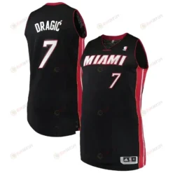 Goran Dragic Miami Heat Finished Jersey - Black