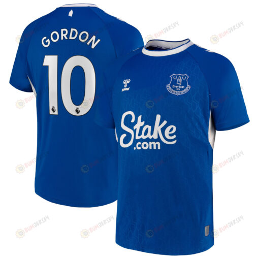 Gordon 10 Everton 2022/23 Home Player Men Jersey - Blue