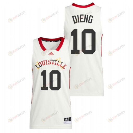 Gorgui Dieng 10 Louisville Cardinals Alumni Basketball Honoring Black Excellence Jersey - White