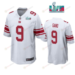 Graham Gano 9 New York Giants Super Bowl LVII Super Bowl LVII White Men's Jersey