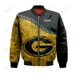 Grambling State Tigers Bomber Jacket 3D Printed Grunge Polynesian Tattoo