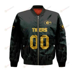 Grambling State Tigers Bomber Jacket 3D Printed Team Logo Custom Text And Number