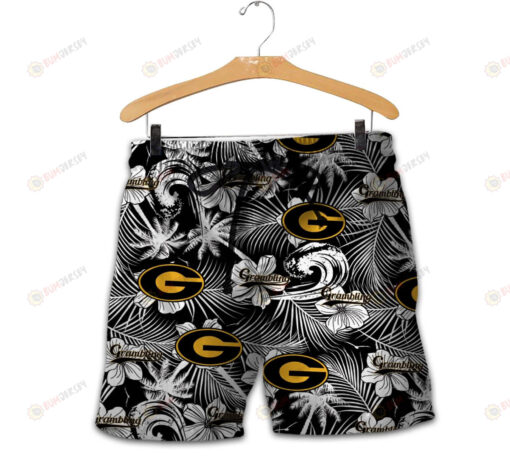 Grambling State Tigers Men Shorts Tropical Seamless