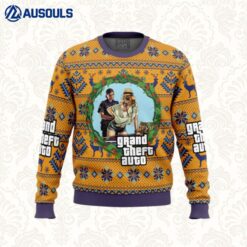 Grand Theft Auto Ugly Sweaters For Men Women Unisex