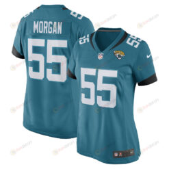 Grant Morgan Jacksonville Jaguars Women's Game Player Jersey - Teal