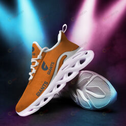 Greater Western Sydney Giants Logo Pattern 3D Max Soul Sneaker Shoes In Orange