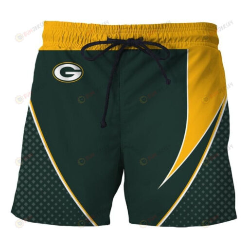 Green Bay Packers Hawaiian Shorts Summer Shorts Men Shorts - Print Shorts
