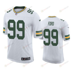 Green Bay Packers Jonathan Ford 99 White Vapor Limited Jersey