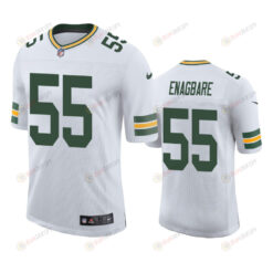 Green Bay Packers Kingsley Enagbare 55 White Vapor Limited Jersey