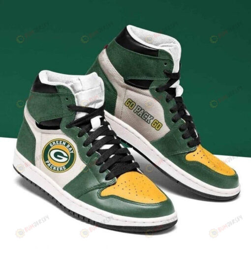 Green Bay Packers Pattern Air Jordan 13 Shoes Sneakers