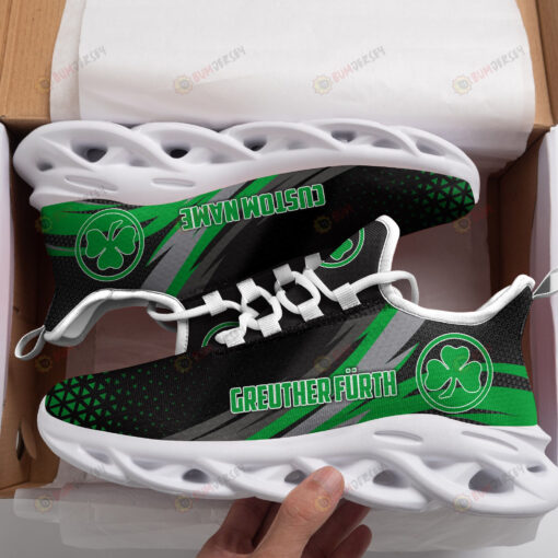 Greuther F?rth Logo Custom Name Pattern 3D Max Soul Sneaker Shoes